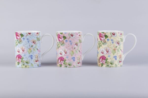Pastel Chintz Set of 6 Mugs - Image 6