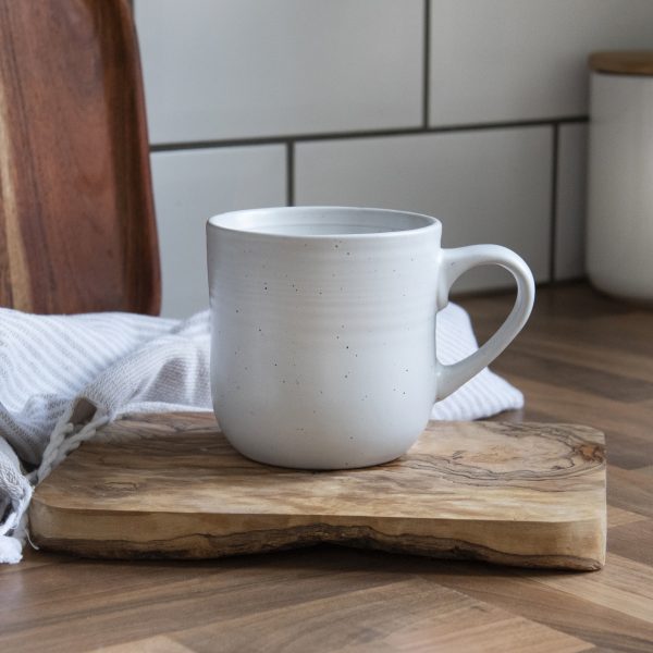 Studio Stone White Colour Mug